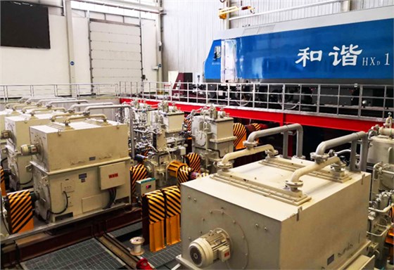 皖南電機(jī)為中國鐵路總公司和諧號機(jī)車設(shè)計制造的專用試驗臺架 皖南電機(jī)為中國鐵路總公司和諧號機(jī)車設(shè)計制造的專用試驗臺架