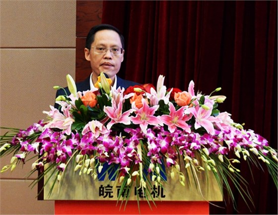 皖南電機(jī)60周年慶典縣委書(shū)記耿鵬講話 皖南電機(jī)60周年慶典縣委書(shū)記耿鵬講話