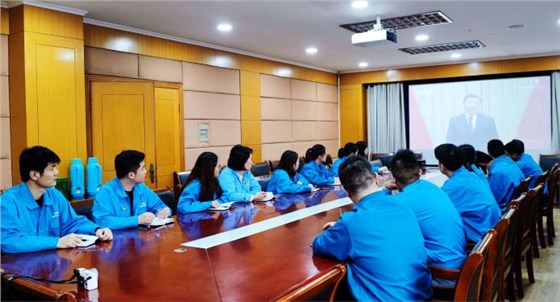 皖南電機團委組織觀看慶祝中國共青團成立100周年大會 皖南電機團委組織觀看慶祝中國共青團成立100周年大會