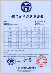 皖南電機:YX3高效節(jié)能認證 皖南電機:YX3高效節(jié)能認證