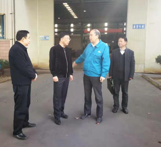 新任涇縣縣委副書記、代縣長施懷中到安徽威能電機有限公司